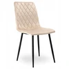 Ehokery DEXTER BEIGE BEIGE VELVET MINŠTA KĖDĖ VALGOMOJE SVETAINEI, MODERNA