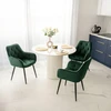 Ehokery MINŠTA VELVETINĖ KĖDĖ MODERN LOFT Žalias BUTELĖ ŽALIA
