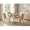 Ehokery MONTANA VELVET BEIGE VELVETINĖ KĖDĖ SVETAINEI, ELEGANTIS VALGOMAS