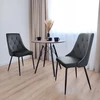 Ehokery VELVET LOFT GRAPHITE VELVET VELVET KĖDĖ SVETAINEI VALGOMUI