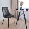 Ehokery VELVET LOFT GRAPHITE VELVET VELVET KĖDĖ SVETAINEI VALGOMUI