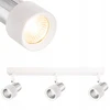 Lubinis šviestuvas Eko Light Lampa sufitowa reflektorki Cino 3xGU10 Baltas + Chrom ML9948 Milagro