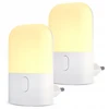 Eko Light LED naktinė lempa miegamajam, balta, reguliuojama, 2700K Eco-Light