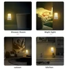 Eko Light LED naktinė lempa miegamajam, balta, reguliuojama, 2700K Eco-Light