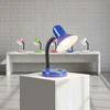 Eko Light Stalinė lempa Mentor nocna szkolna stołowa do czytan metal E27 Žydra
