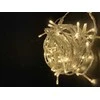 El. girlianda, 100LED, IP44, 4W, 31V, šiltai balta, 15 m