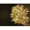 El. girlianda, 300LED, IP44, 4W, 31V, šiltai balta, 35 m