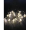 El. girlianda SNAIGĖS, 15 LED, 0,22 W, 3 V, šiltai balta, 1.4 m