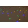El. girlianda VARVEKLIS BI-COLOR, 360 LED, IP44, 31 V, sujung., šiltai balta/įvairių spalvų, 9 x h0,8+9 m