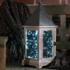 El. lauko girlianda LUMINEO DURAWISE BASIC TWINKLE, 96 LED IP44 šiltai baltos sp 8 rež, 3xAA, 7,1m