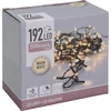 El. lauko girlianda LUMINEO DURAWISE BASIC TWINKLE, 96 LED IP44 šiltai baltos sp 8 rež, 3xAA, 7,1m