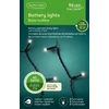 El. lauko girlianda LUMINEO DURAWISE BASIC TWINKLE, 96 LED IP44 šiltai baltos sp 8 rež, 3xAA, 7,1m