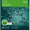 El. lauko girlianda LUMINEO DURAWISE COMPACT TWINKLE, 192LED IP44 šiltai balta 8rež, 3xAA 4,7m