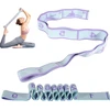 ELASTINĖ JOGA JUOSTOS 90 CM 110 CM GIMNASTIJOS JUOS TEMPIMAS