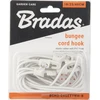 Elastinių juostų su kabliuku rinkinys PVC BUNGEE HOOK BCH3-04SET1WH-B