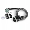 Electric shower - KAMPA - Power Shower - Rechargeable battery - 1.80 m hose - Juodas