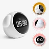 Electronica 4U Laikrodis žadintuvas LED naktinė lempa vaikams kūdikiams Emoji Emoticons