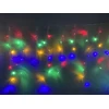 Elektrinė girlianda BUDGET BASIC, 400 LED, IP44, 6 W, įvairių spalvų, 20 m