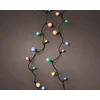 Elektrinė girlianda CHERRY BALL, 100 LED, IP44, 1.9 W, 31V, įvairių spalvų, 8 m