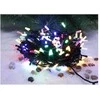 Elektrinė girlianda DIAMOND, 120 LED, IP44, 32 V, 12.4 W, įvairių spalvų, 11.9 m