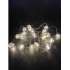 Elektrinė girlianda MOON COPPER, 20 LED, 3V, šiltai balta, 2.2 m