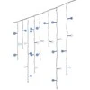 Elektrinė girlianda-varveklis ICILE, 175 LED, IP44, šaltai balta/mėlyna, 7.5 m
