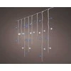Elektrinė girlianda-varveklis ICILE, 175 LED, IP44, šaltai balta/mėlyna, 7.5 m