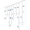 Elektrinė girlianda-varveklis ICILE, 175 LED, IP44, šaltai balta/mėlyna, 7.5 m