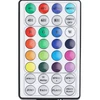 Elektrinė girlianda VARVEKLIS, IP44, 85 LED, RGB, 5V/10W adapteris, su pultu, 0.6 x 3 m
