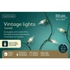 Elektrinė girlianda VINTAGE LIGHTS 50 LED 8 režimai šiltai balta elem 3xAA(neįeina) 4,9m