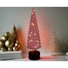 Elektrinė LED dekoracija LUMINEO EGLĖ, IP20, raudonos sp., 3 x AA, 10 x 34 cm