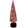 Elektrinė LED dekoracija LUMINEO EGLĖ, IP20, raudonos sp., 3 x AA, 10 x 34 cm