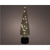 Elektrinė LED dekoracija LUMINEO EGLĖ, IP20, raudonos sp., 3 x AA, 10 x 34 cm