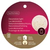 Elektrinė LED dekoracija LUMINEO Paper Ball,20LED,šiltai baltos sp.,el 3xAA(neįeina),ø15cm