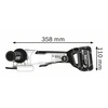 Kampinis šlifuoklis Bosch GWX 15-125 PS PROFESSIONAL