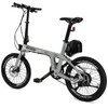 Beaster Scooter Sulankstomas elektrinis karboninio rėmo dviratis Beaster, BS126S, sidabrinis, 250 W