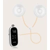 Elektrinis pieno siurblys LIONELO Twee Free - Rankų laisvė - 9 lygiai - 2 x 150 ml - 2h bevielis - Skaidrus ekranas