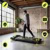Elektrinis vaikščiojimo takelis HyperMotion darbui po stalu, juodas, iki 6 km/h