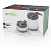 Elektrinis virdulys, turistinis, sulankstomas 0,6L, silikonas, 750W, su maišeliu, avenido AV1384