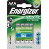 Elementai ENERGIZER Alkaline, AAA LR03, 1.5V 1200mAh, 10 vnt.