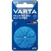 Elementai klausos aparatams VARTA 675, 6 vnt