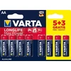 Elementai VARTA LONGLIFE POWER, AA, šarminiai, 12 vnt