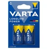 Elementai VARTA LONGLIFE POWER, D, šarminiai, 2 vnt