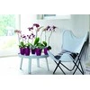 Elho Dekoratyvinis gėlių vazonas Brussels Orchid D12.5cm H15.2cm plast./švies.rožinis