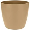 Elho Dekoratyvinis gėlių vazonas Brussels round mini D7cm H6cm plastikinis/aukso s.