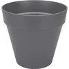 Elho Dekoratyvinis gėlių vazonas Loft Urban Round D20cm H17.7cm plast./antracito sp.