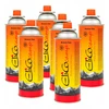 Elico DUJOS TOURIST COOKER BURNER CARTRIDGE x6 cartridge camping 220g 400ml