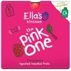 Ella's Kitchen BIO Rožinis ONE vaisių kokteilis su rabarbarais 6+ DESERTAS 5x90g