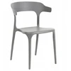 Elmeri Ažūrinė kėdė Gray Scandinavian Bistro Dining Room Hotel Home