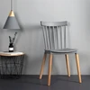 Elmeri Skandinaviško stiliaus kėdė, pilkos buko spalvos retro kojos, PREMIUM Kitchen Showroom